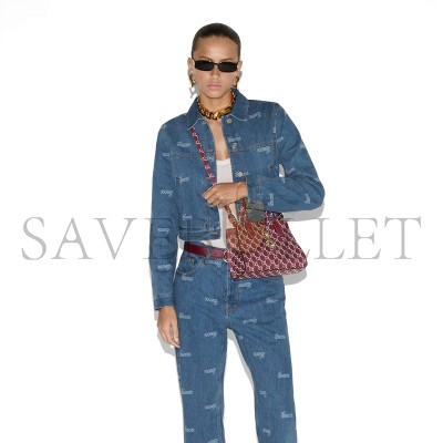 GUCCI JACKIE SMALL TOTE BAG 795349 (24*17.5*8.5cm)